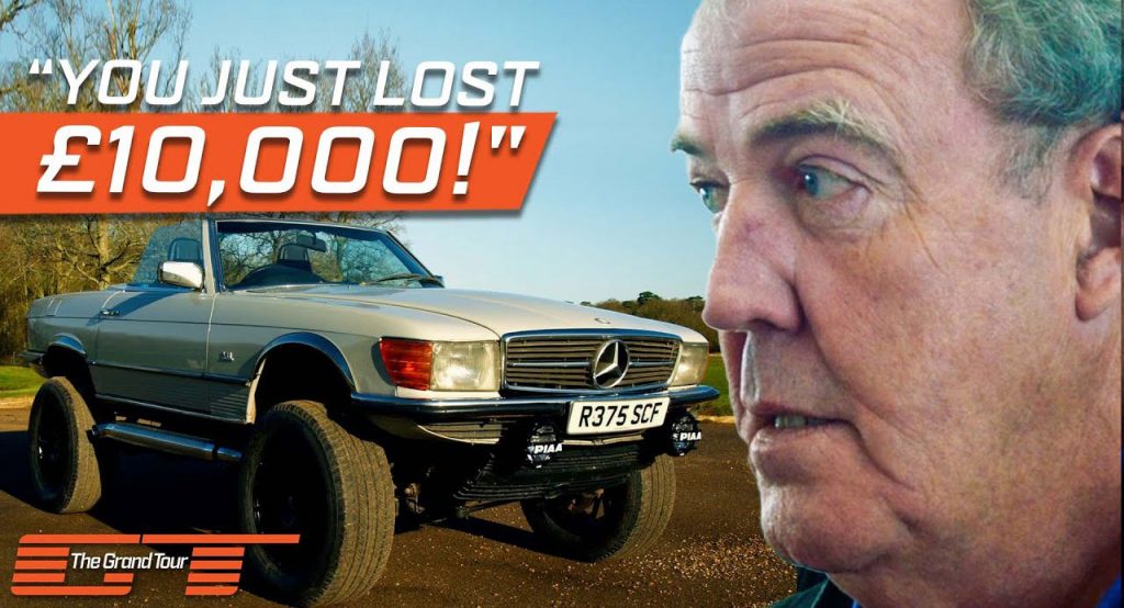  Relive The Genius That Was “The Excellent”: Jeremy Clarkson’s Unholy Mishmash Of Merc’s SL Roadster And 4×4