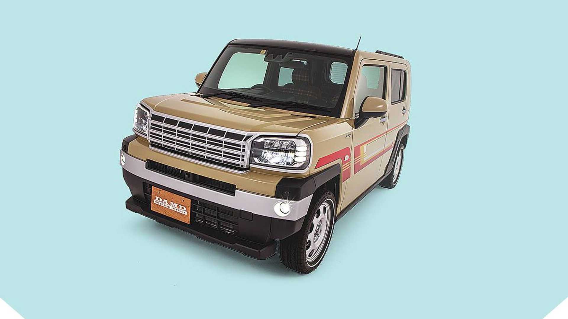 DAMD Launches Little-D And 80’s Bodykits For The Daihatsu Taft Kei Car
