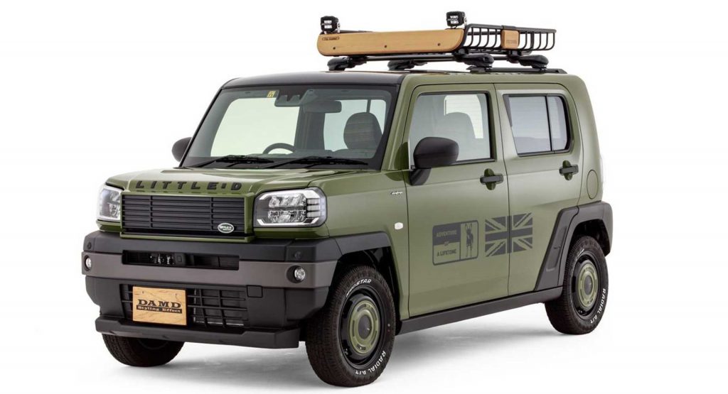  DAMD Launches Little-D And 80’s Bodykits For The Daihatsu Taft Kei Car