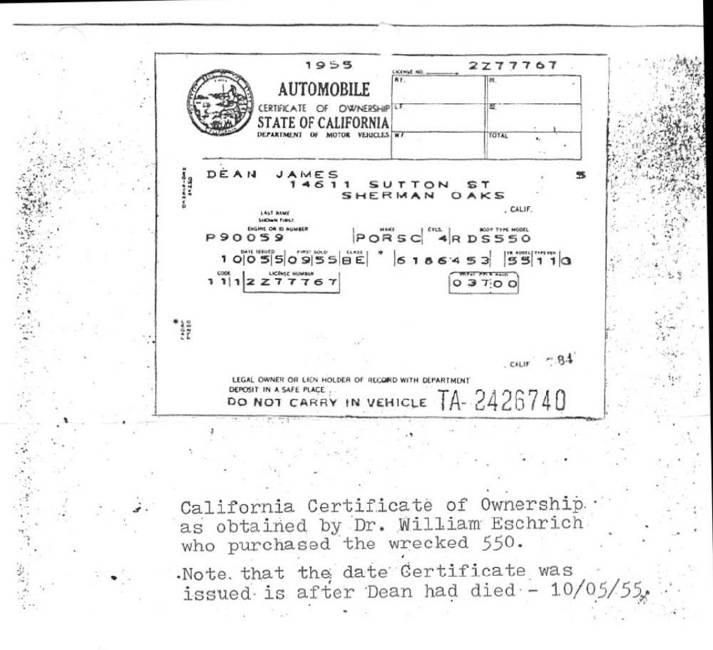 This Transaxle From James Dean’s Wrecked Porsche Is A Morbidly Fascinating Auction Find