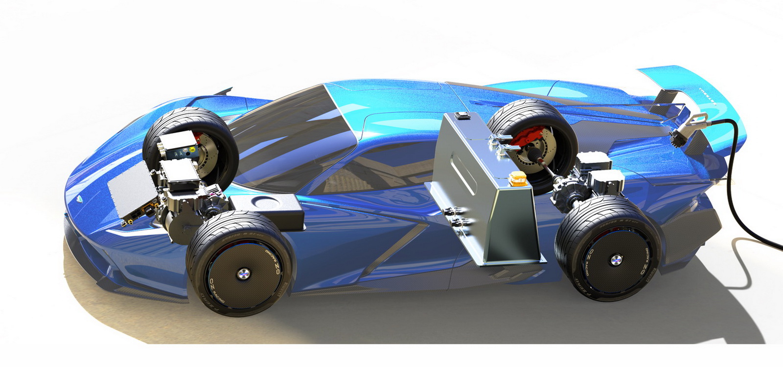 The Estrema Fulminea Is A 2,040 HP Italian Electric Hypercar With