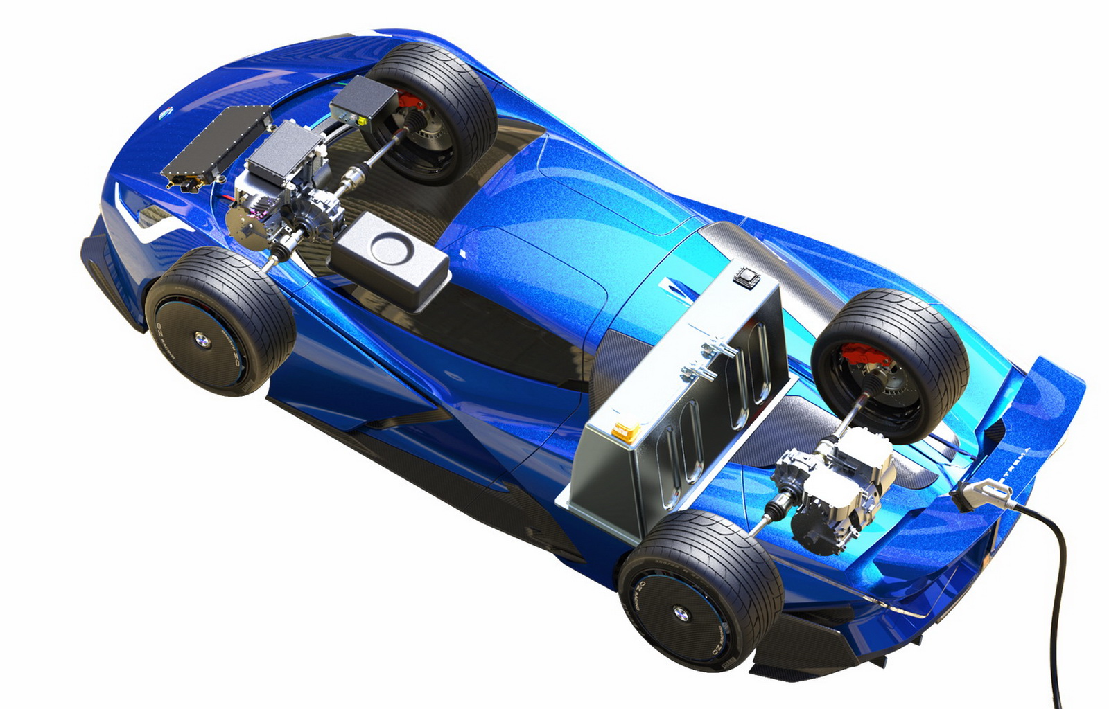 The Estrema Fulminea Is A 2,040 HP Italian Electric Hypercar With ‘Hybrid’ Solid State Batteries