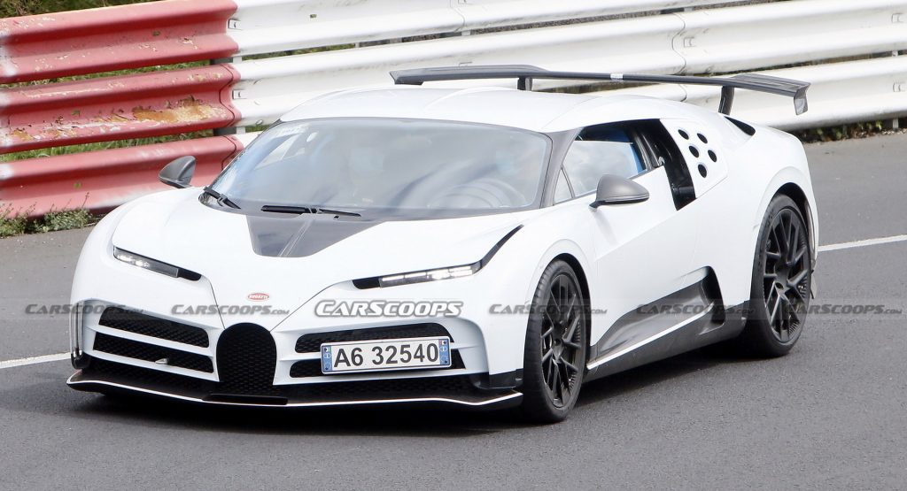  The $9.7 Million Bugatti Centodieci Visits The Nürburgring