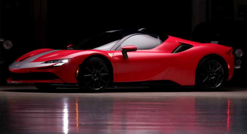Jay Leno Discovers The Ferrari SF90 Stradale Talks The Talk, Walks The Walk