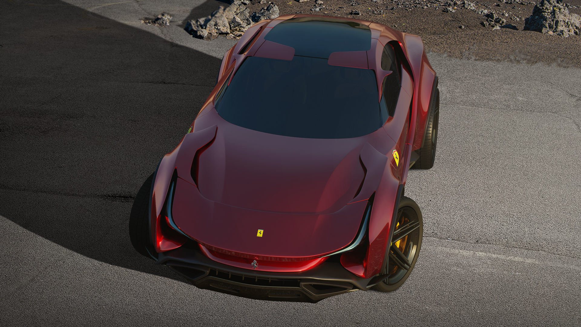 The Ferrari Simoom Would Make For An Interesting Aston Martin DBX Rival