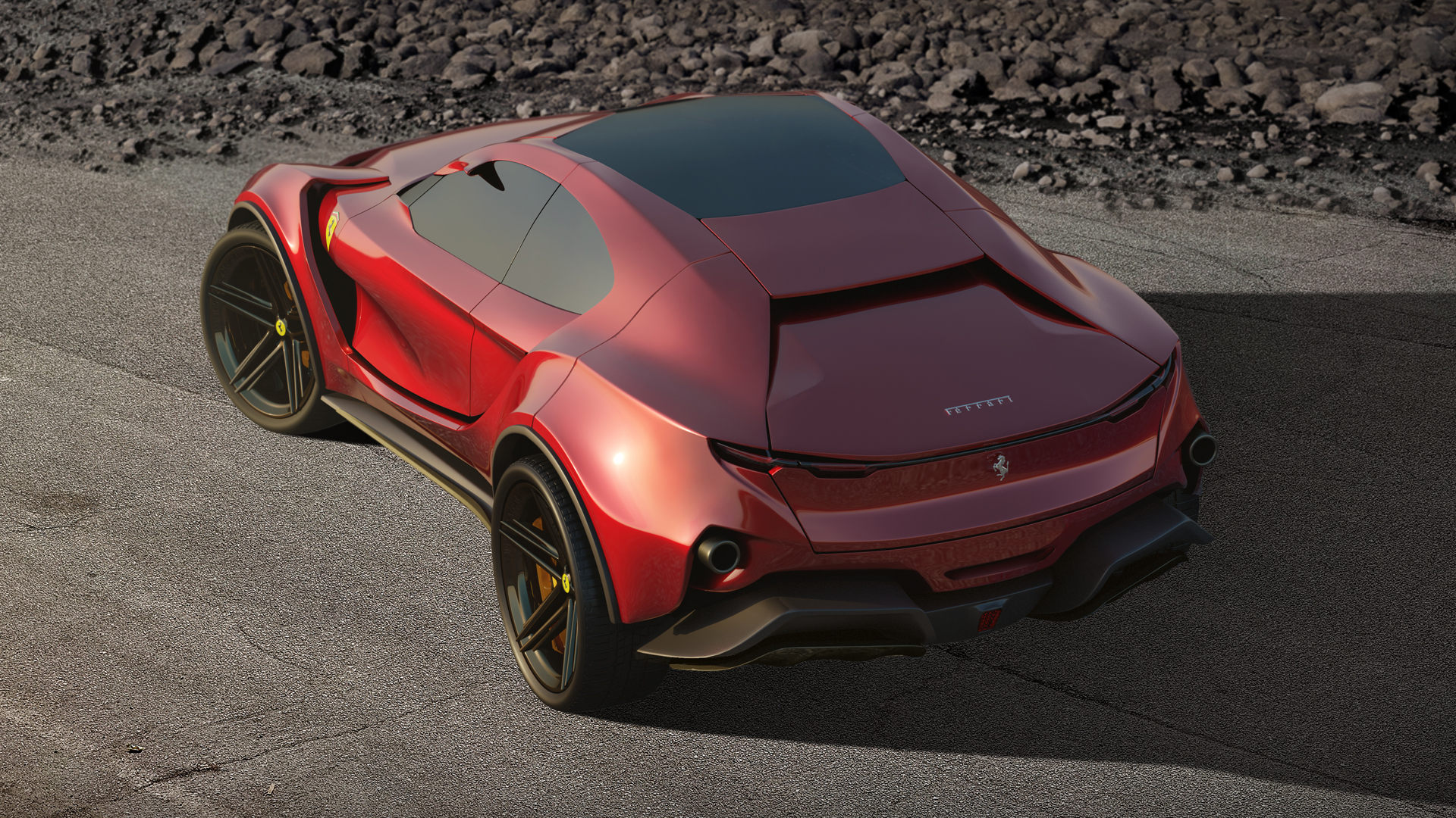 The Ferrari Simoom Would Make For An Interesting Aston Martin DBX Rival
