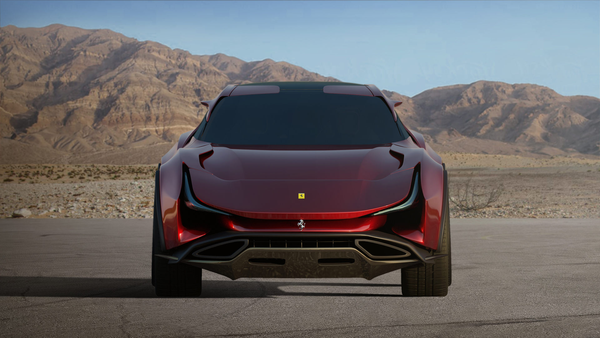 The Ferrari Simoom Would Make For An Interesting Aston Martin DBX Rival