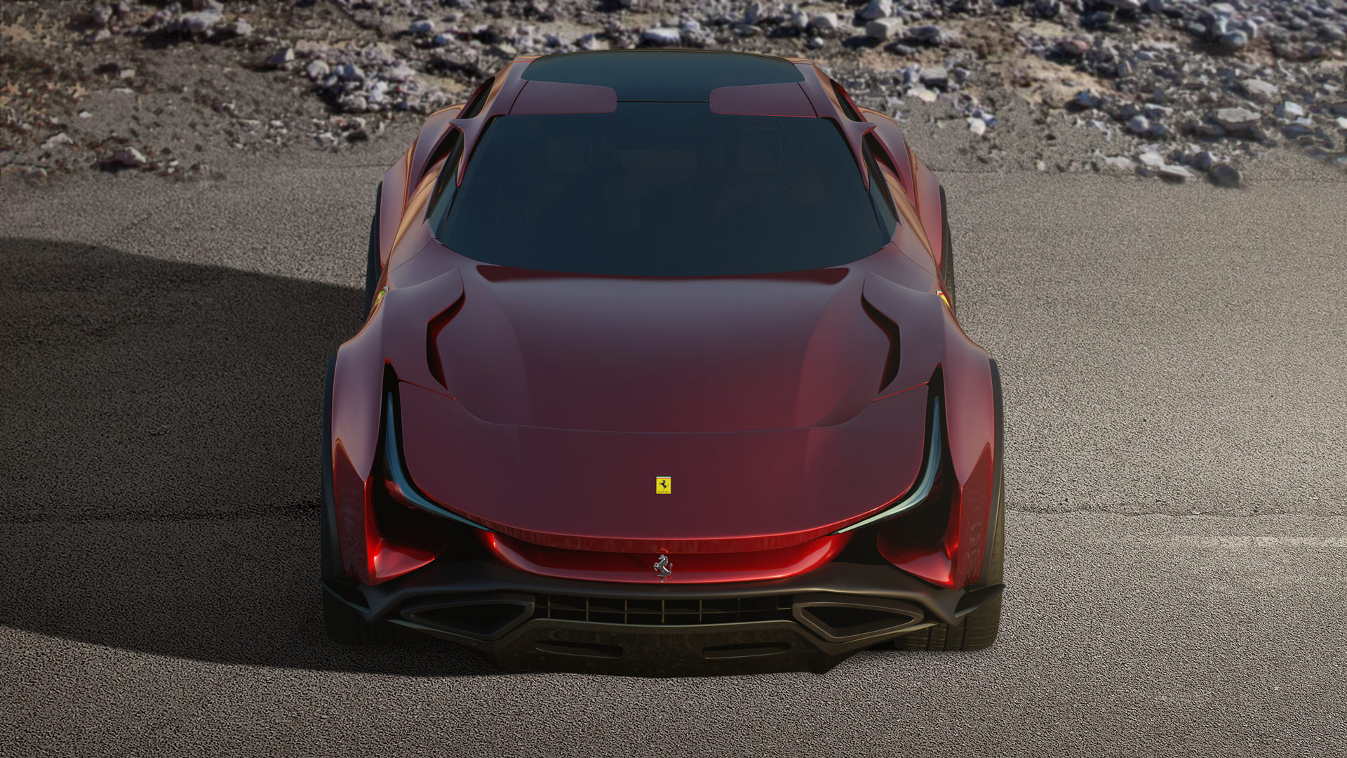 The Ferrari Simoom Would Make For An Interesting Aston Martin DBX Rival