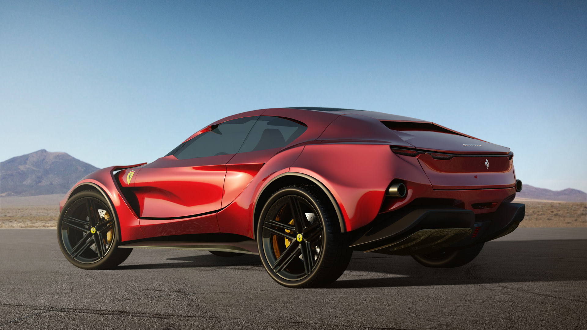 The Ferrari Simoom Would Make For An Interesting Aston Martin DBX Rival