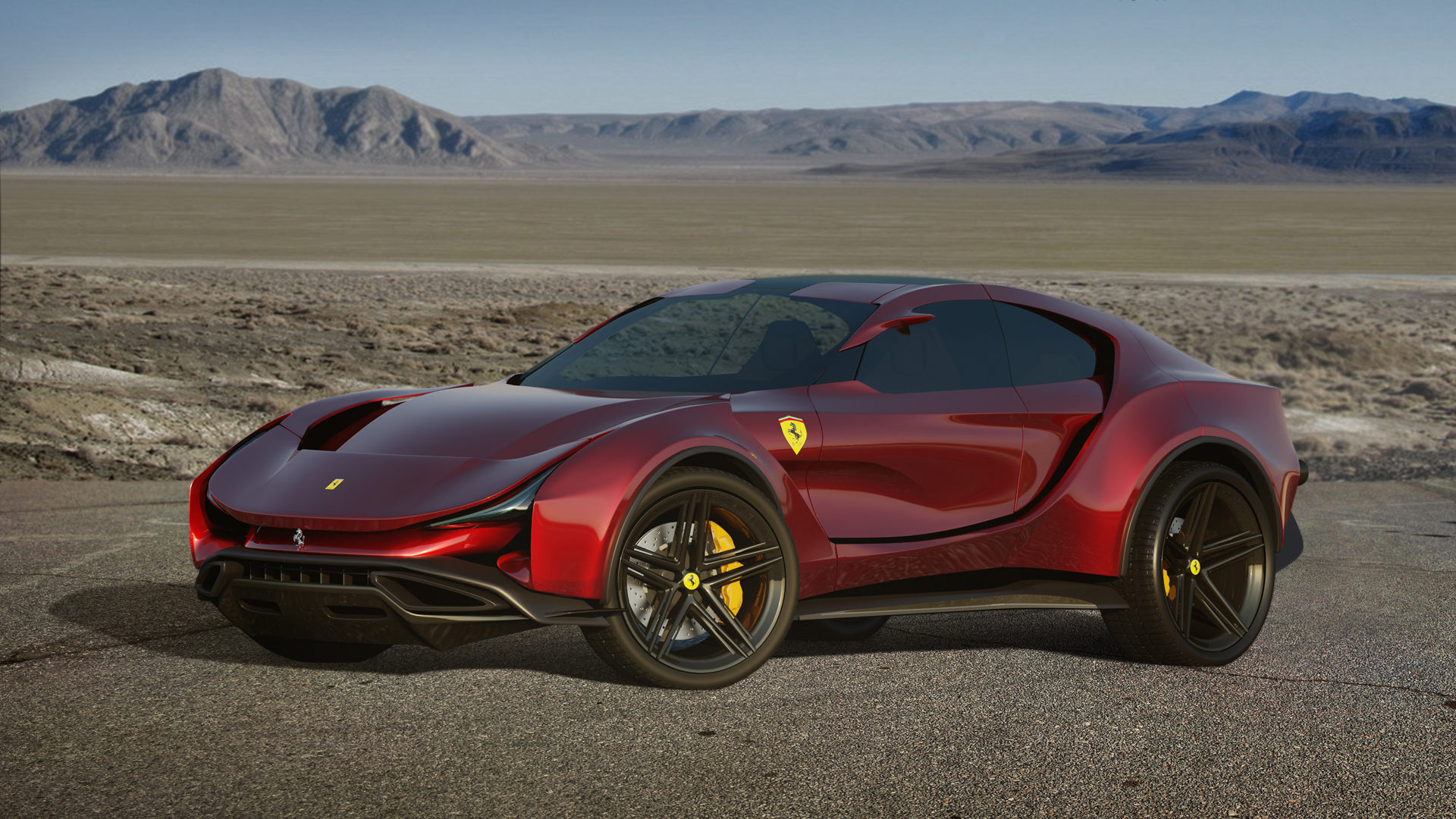 The Ferrari Simoom Would Make For An Interesting Aston Martin DBX Rival