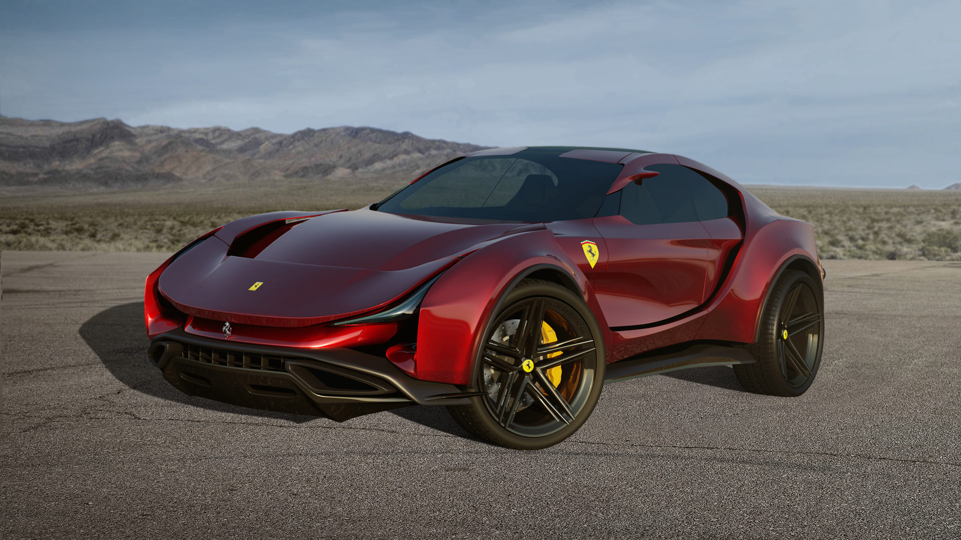 The Ferrari Simoom Would Make For An Interesting Aston Martin DBX Rival