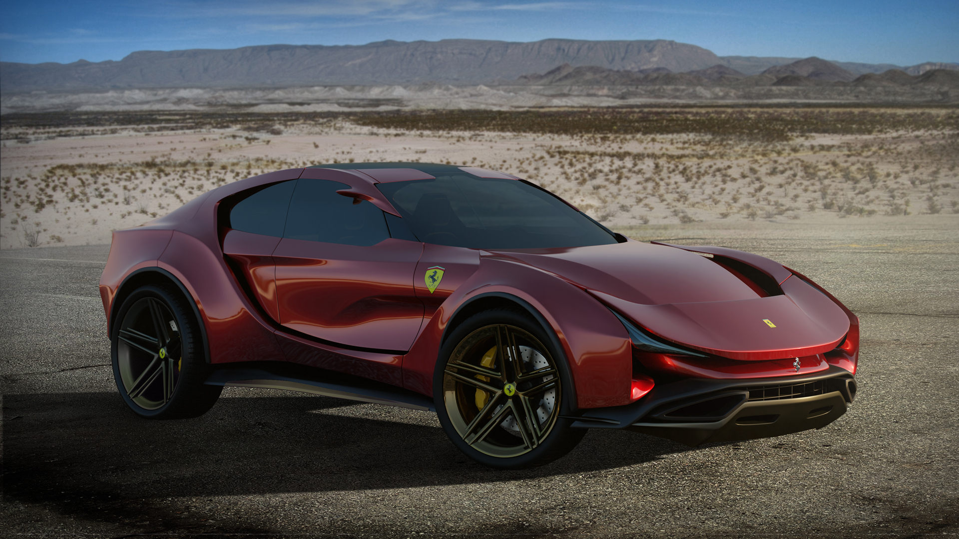The Ferrari Simoom Would Make For An Interesting Aston Martin DBX Rival