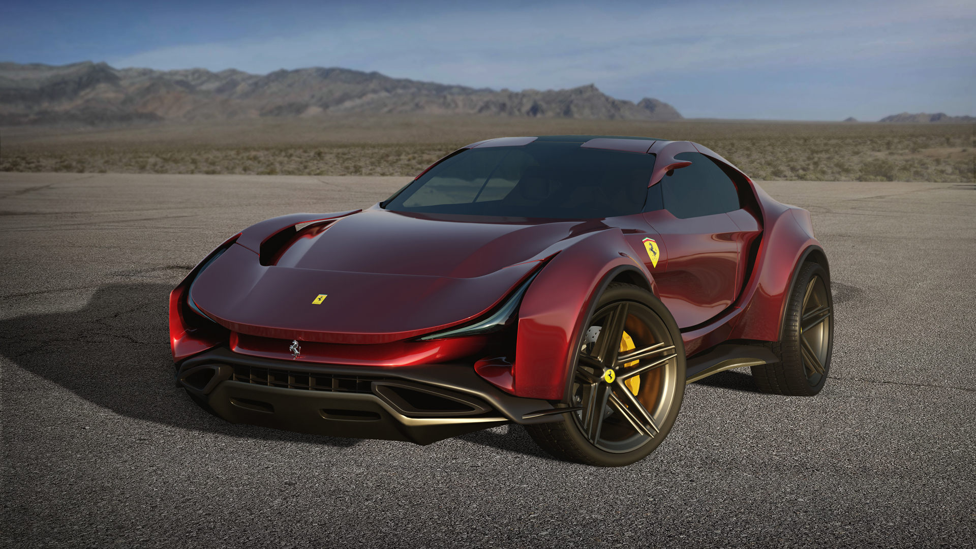 The Ferrari Simoom Would Make For An Interesting Aston Martin DBX Rival