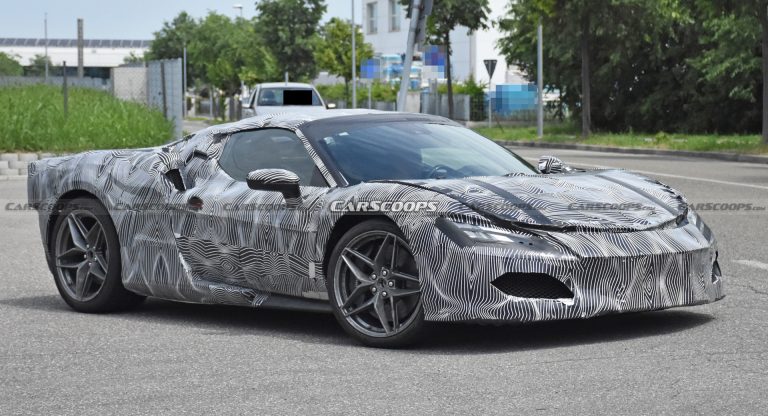 New Ferrari ‘F171’ V6 Hybrid Model Spotted Wearing Production Body ...