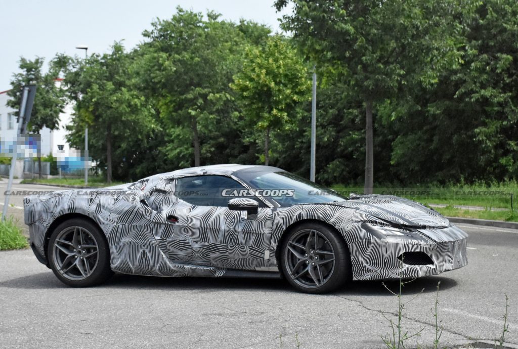 New Ferrari ‘F171’ V6 Hybrid Model Spotted Wearing Production Body ...