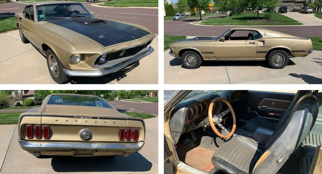 This 1969 Ford Mustang Mach 1 Could Make For A Nice Restoration Project