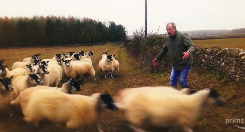  Jeremy Clarkson Trades The Grand Tour’s Cars For… Sheep?