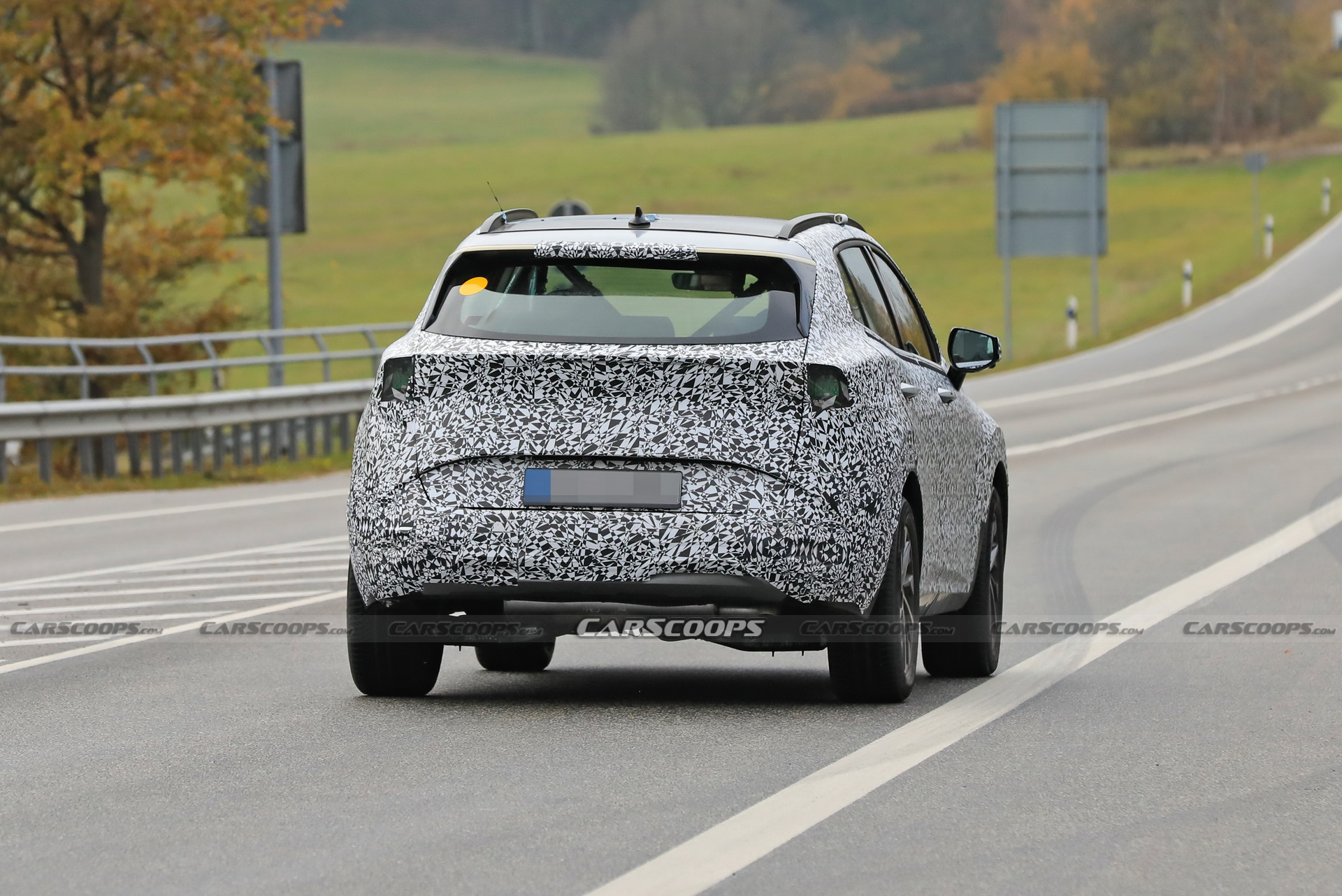 2022 Kia Sportage Loses Some Camo In Latest Spy Shots