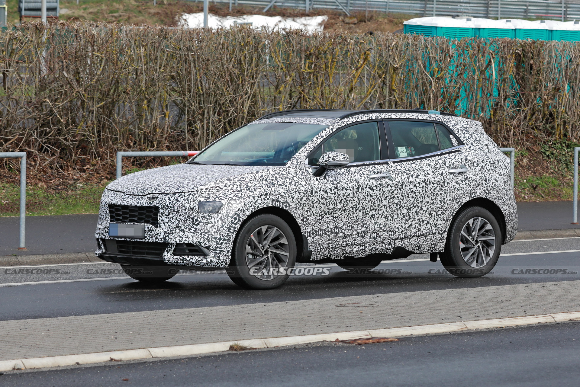 2022 Kia Sportage Loses Some Camo In Latest Spy Shots