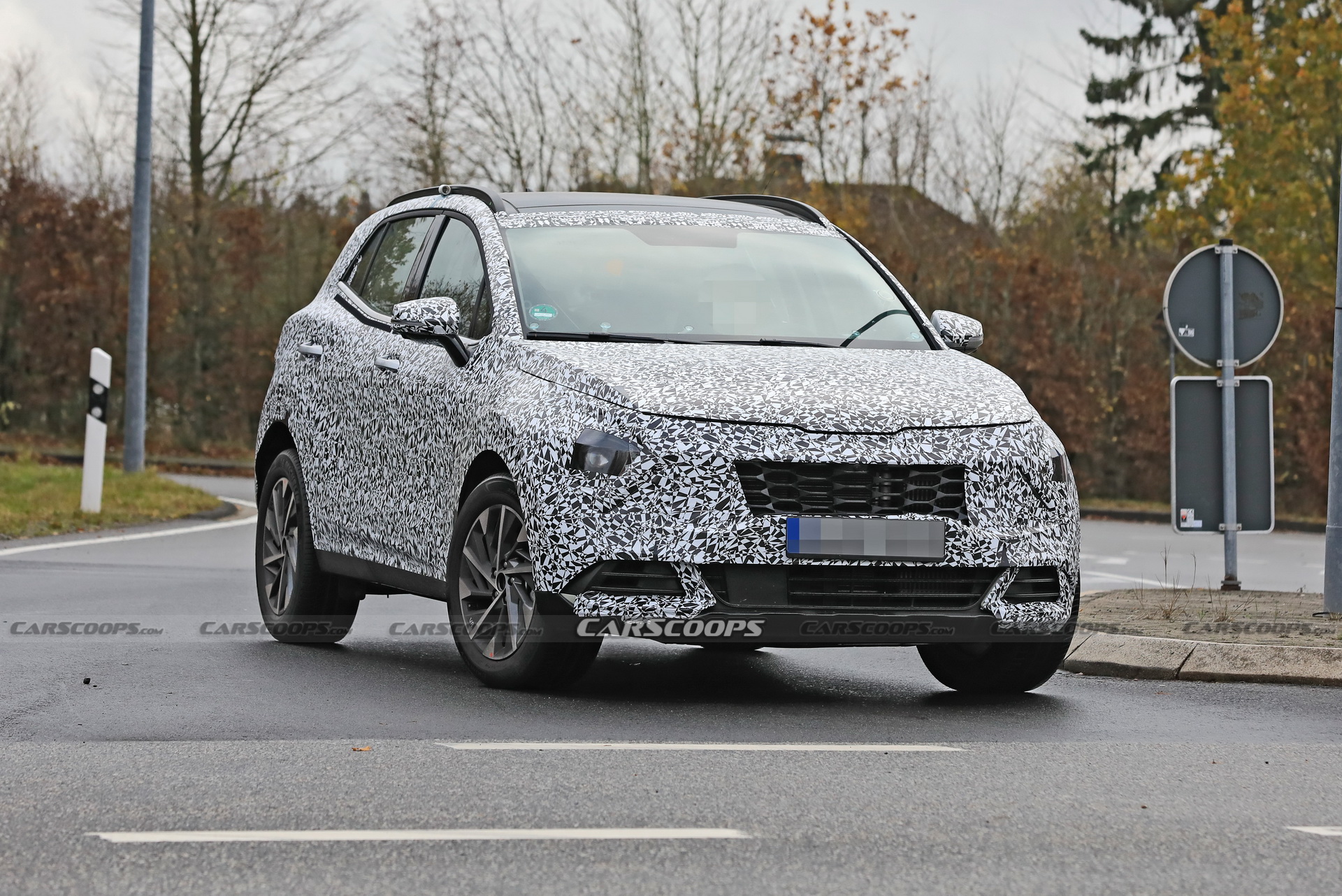 2022 Kia Sportage Loses Some Camo In Latest Spy Shots