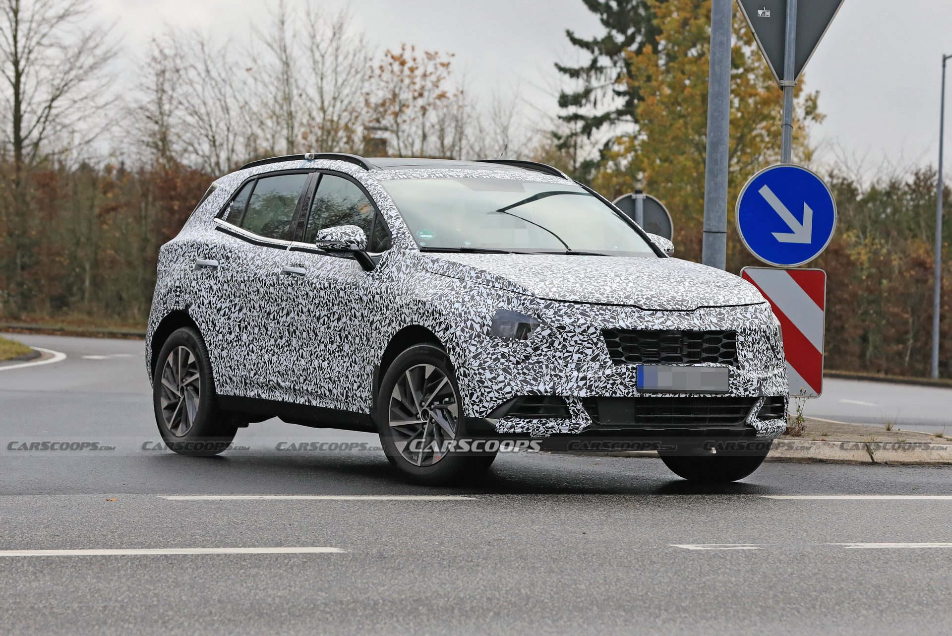 2022 Kia Sportage Loses Some Camo In Latest Spy Shots