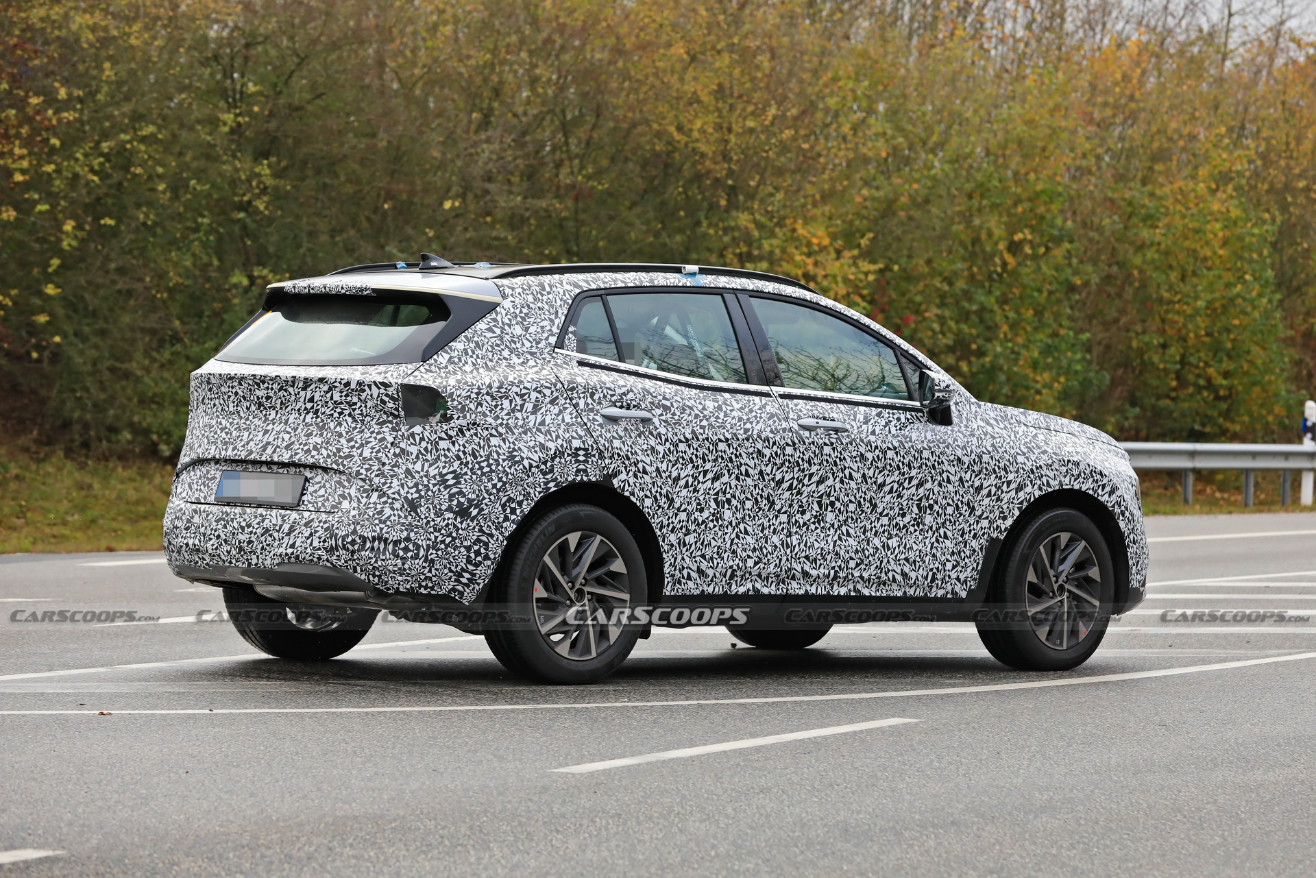 2022 Kia Sportage Loses Some Camo In Latest Spy Shots