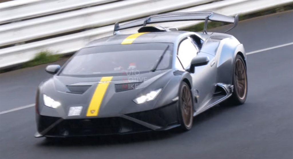  Lamborghini Huracan STO Is Being Tested At The Nurburgring