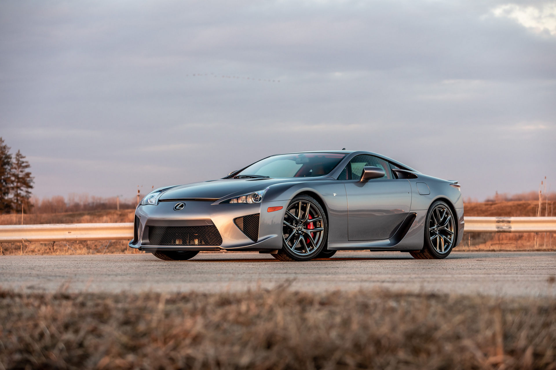For About Half A Million, You Can Own One Of Only 11 Steel Gray Lexus LFAs Ever Made