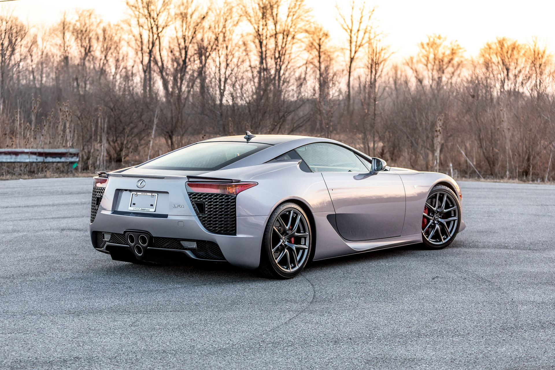 For About Half A Million, You Can Own One Of Only 11 Steel Gray Lexus LFAs Ever Made