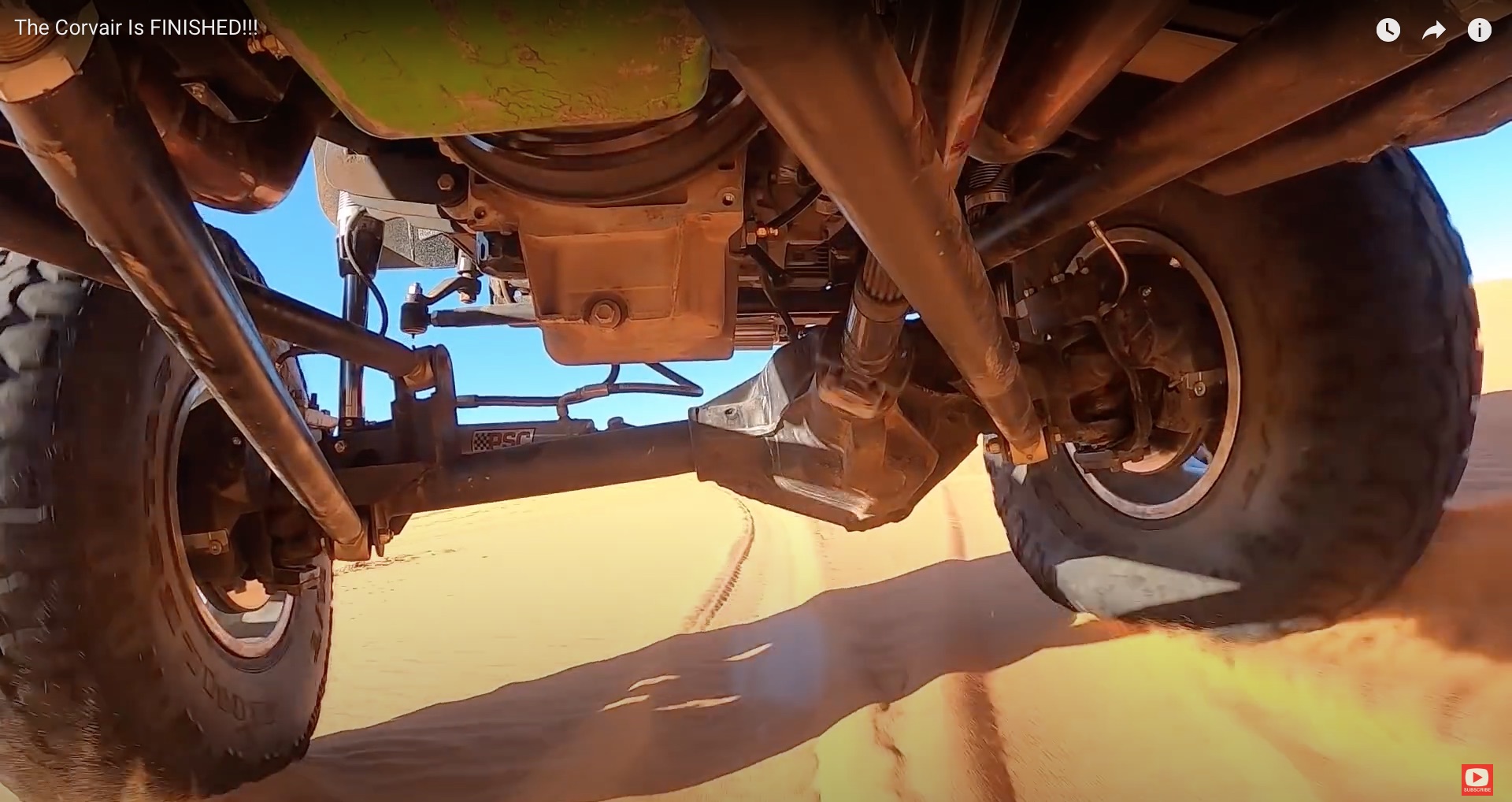 Watch This Kick-Ass Corvair Wagon Recovery Truck Go Dune Jumping