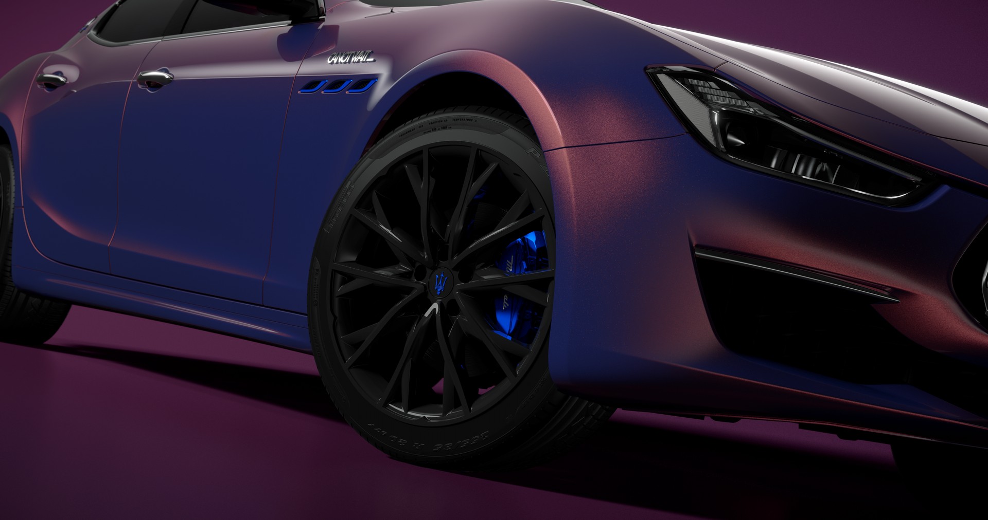 Maserati Ghibli Hybrid Love Audacious Debuts As A Purple-ish Limited Edition