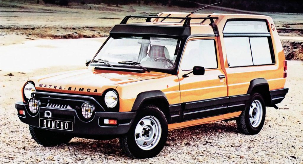 Meet The Matra-Simca Rancho, The Original Crossover That Was Ahead Of Its Time