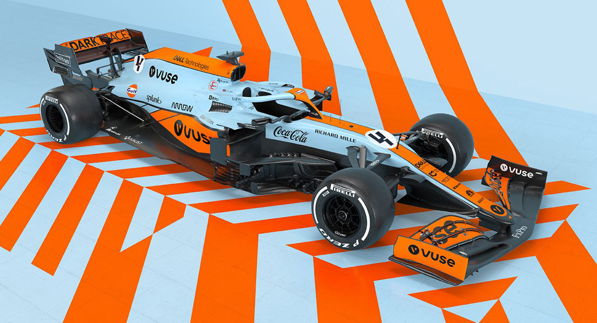 Mclaren S F1 Car Gets A Gulf Livery For This Weekend S Monaco Grand Prix Carscoops