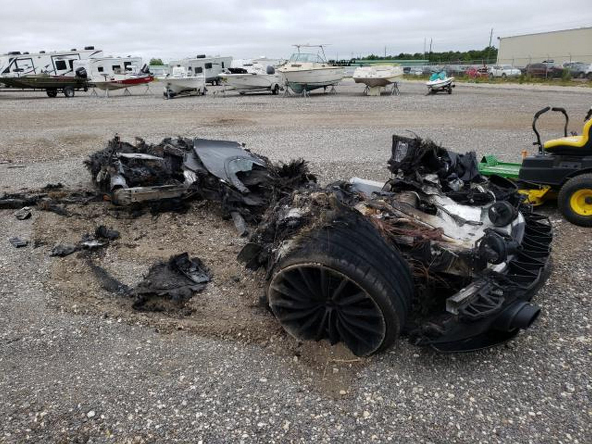 QOTD: Who And Why Would Buy This Pile Of Burned McLaren Rubble?