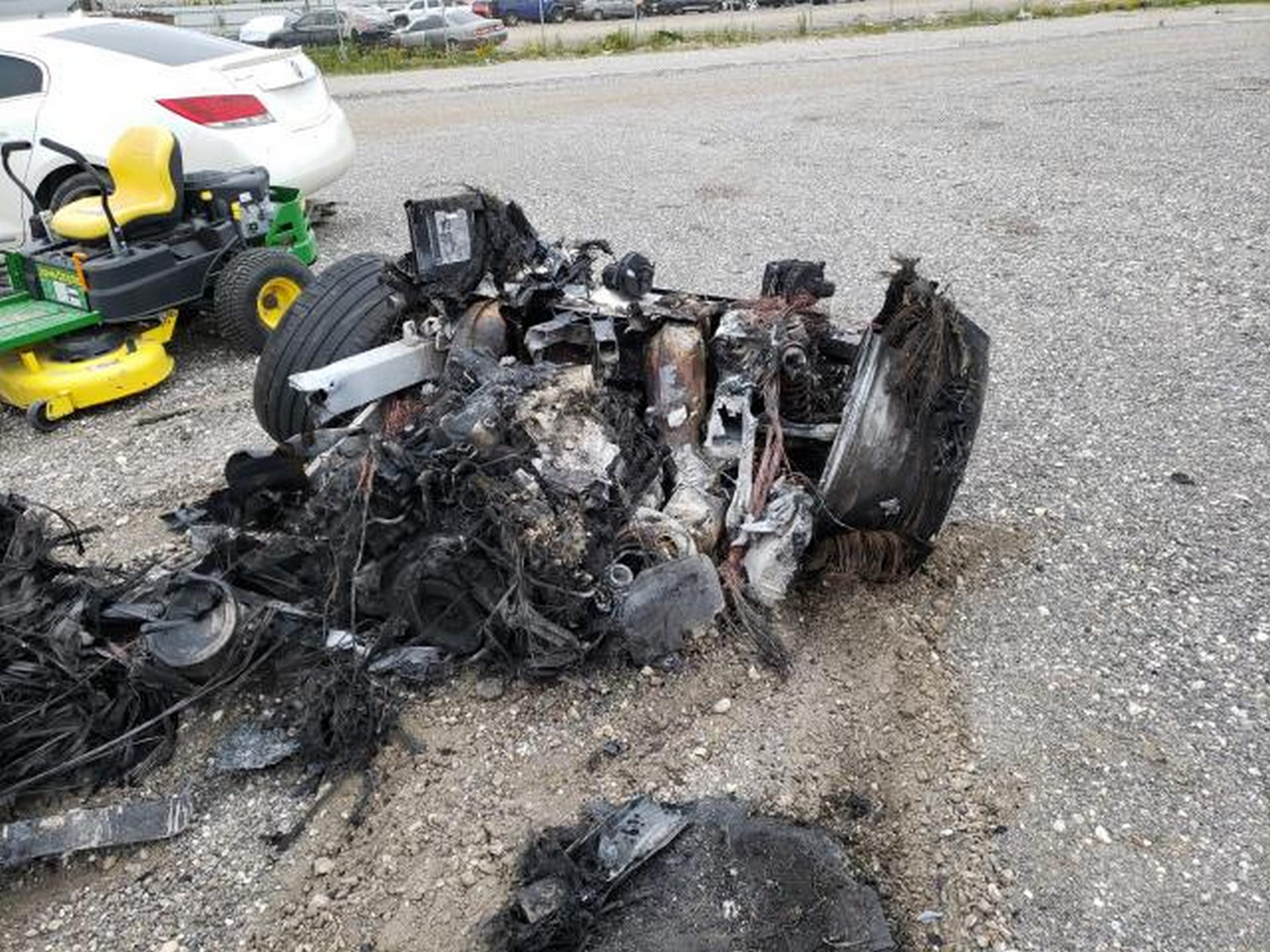 QOTD: Who And Why Would Buy This Pile Of Burned McLaren Rubble?