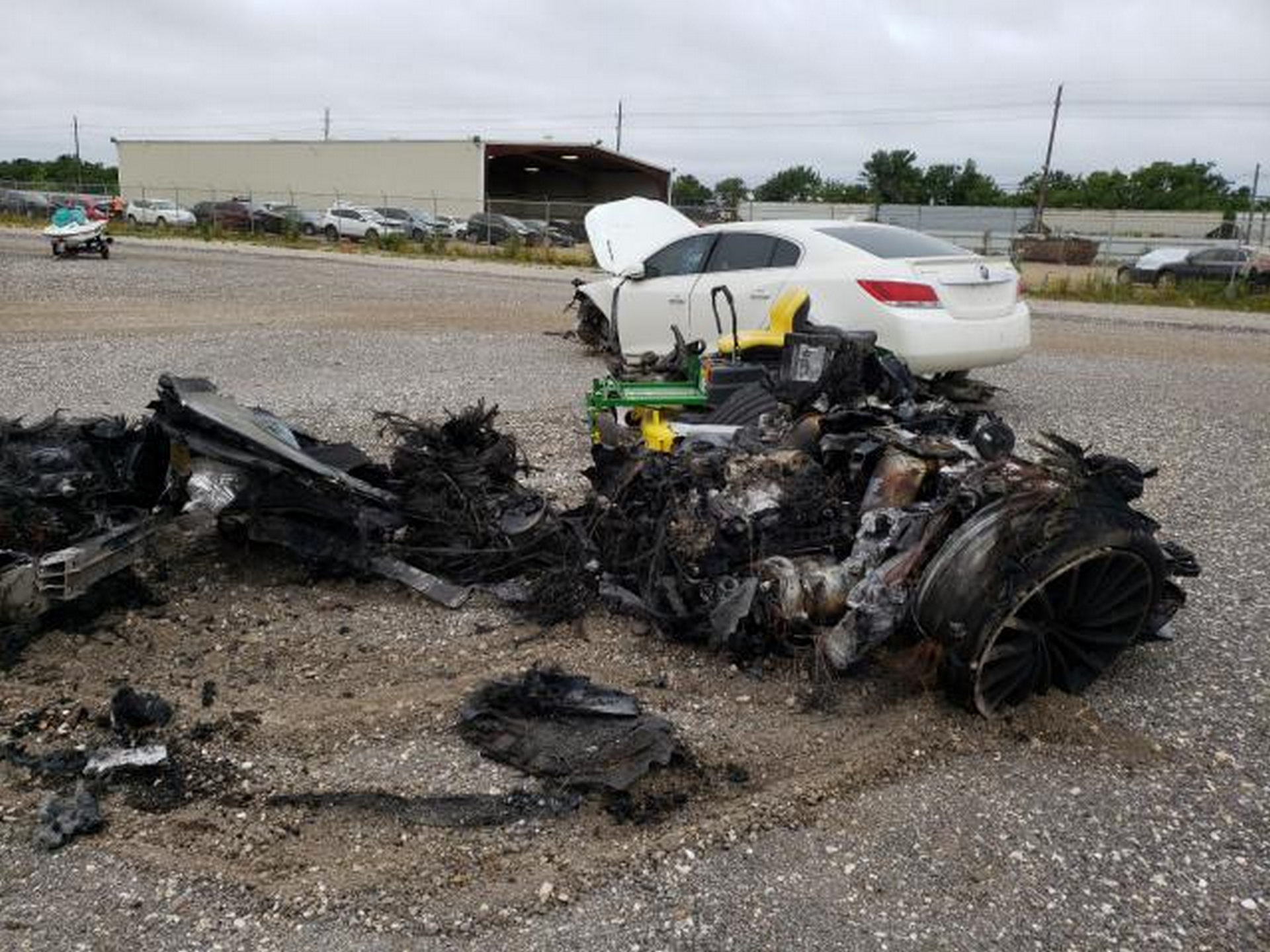 QOTD: Who And Why Would Buy This Pile Of Burned McLaren Rubble?