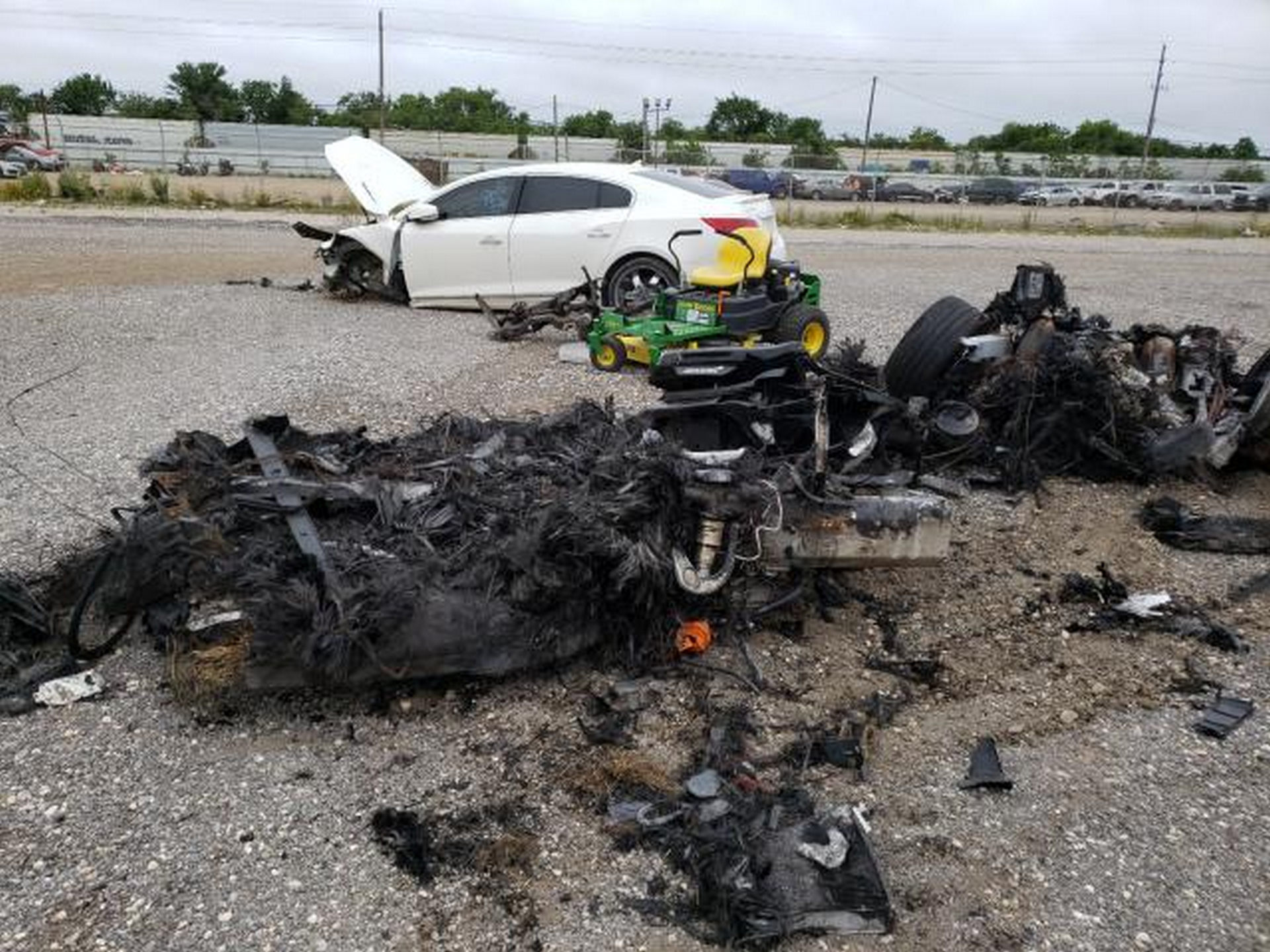 QOTD: Who And Why Would Buy This Pile Of Burned McLaren Rubble?