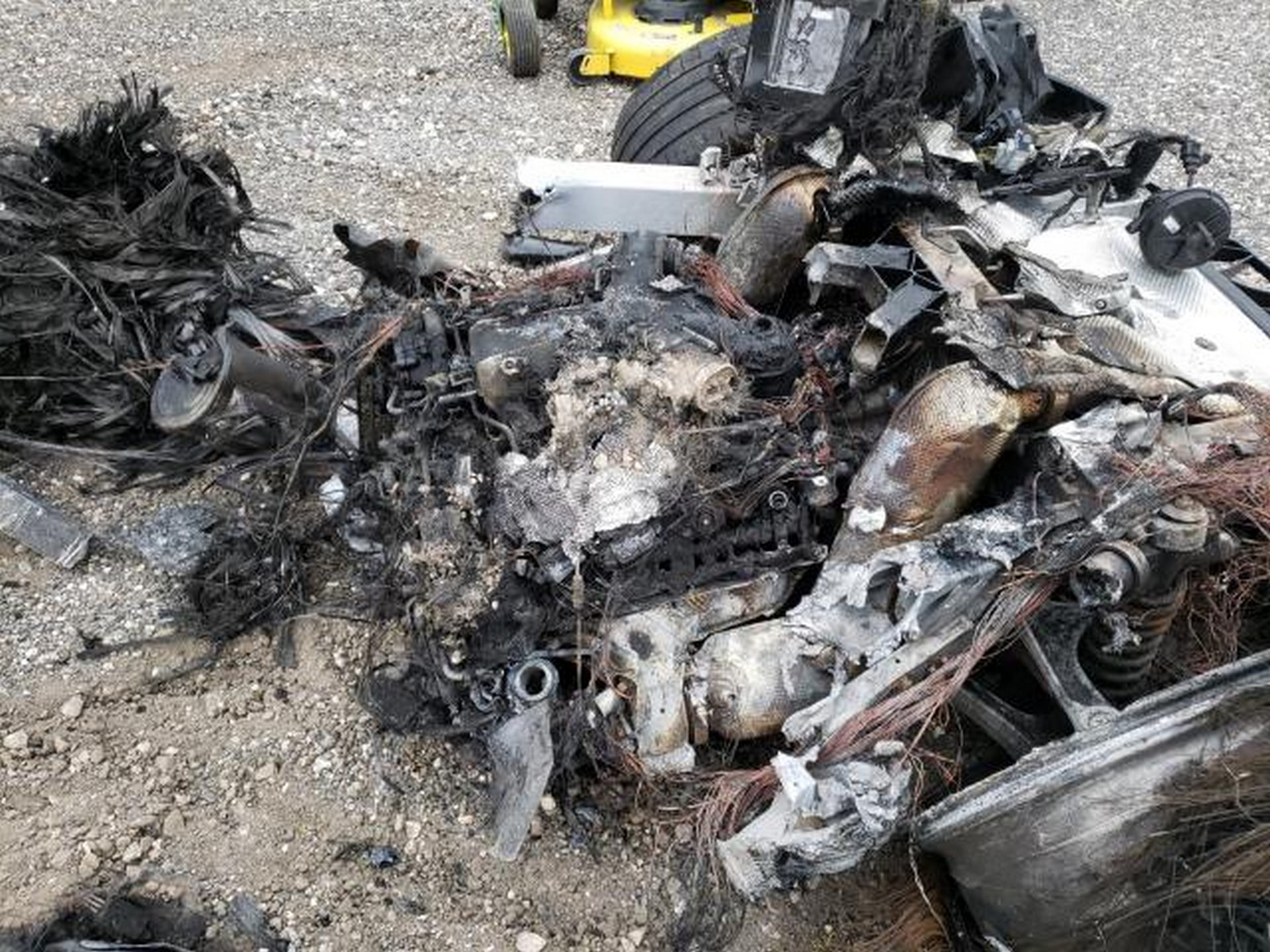 QOTD: Who And Why Would Buy This Pile Of Burned McLaren Rubble?