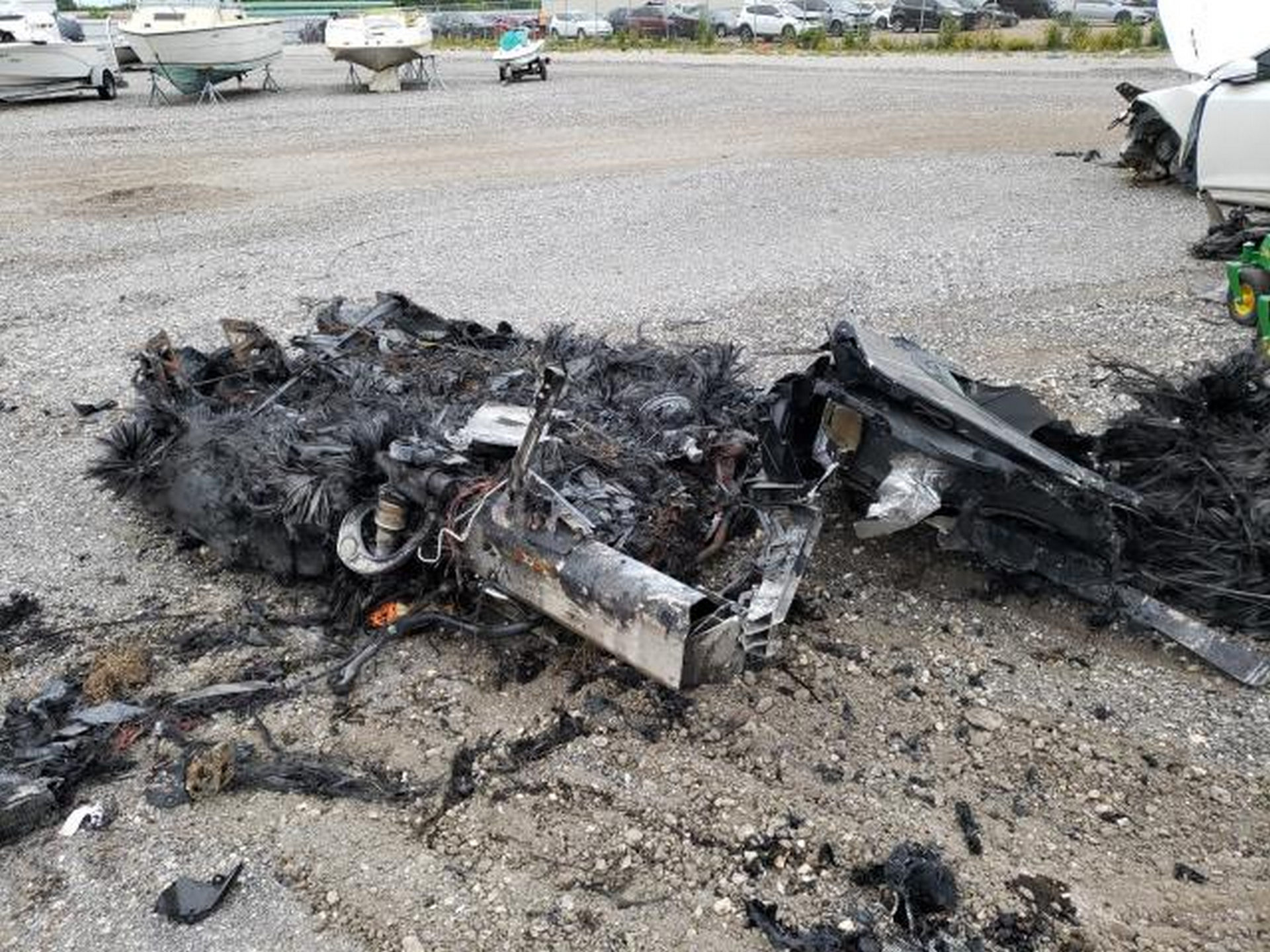 QOTD: Who And Why Would Buy This Pile Of Burned McLaren Rubble?