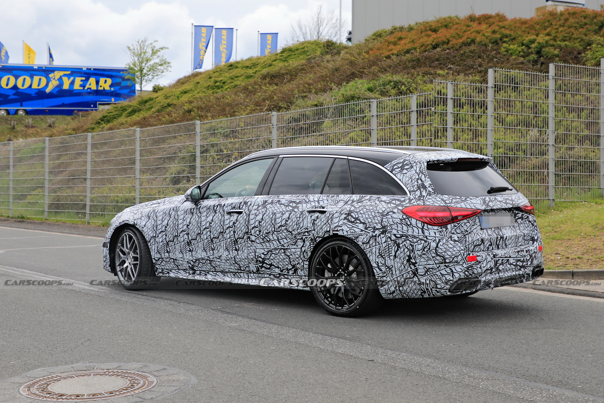2022 Mercedes-AMG C63 Estate Ditches Some Of Its Camo