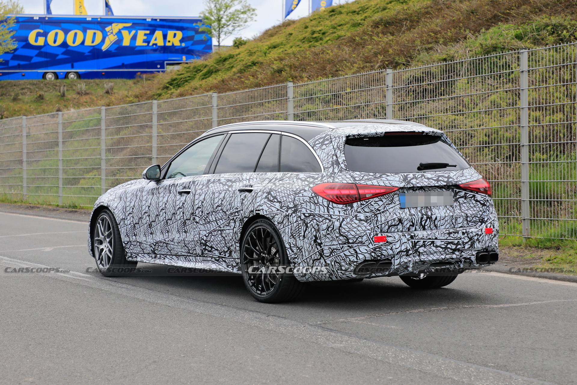 2022 Mercedes-AMG C63 Estate Ditches Some Of Its Camo