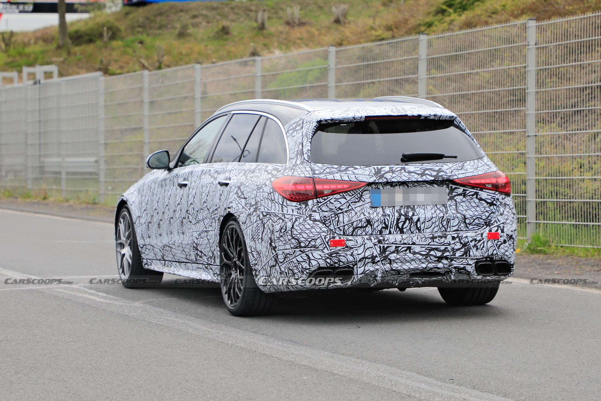 2022 Mercedes-AMG C63 Estate Ditches Some Of Its Camo