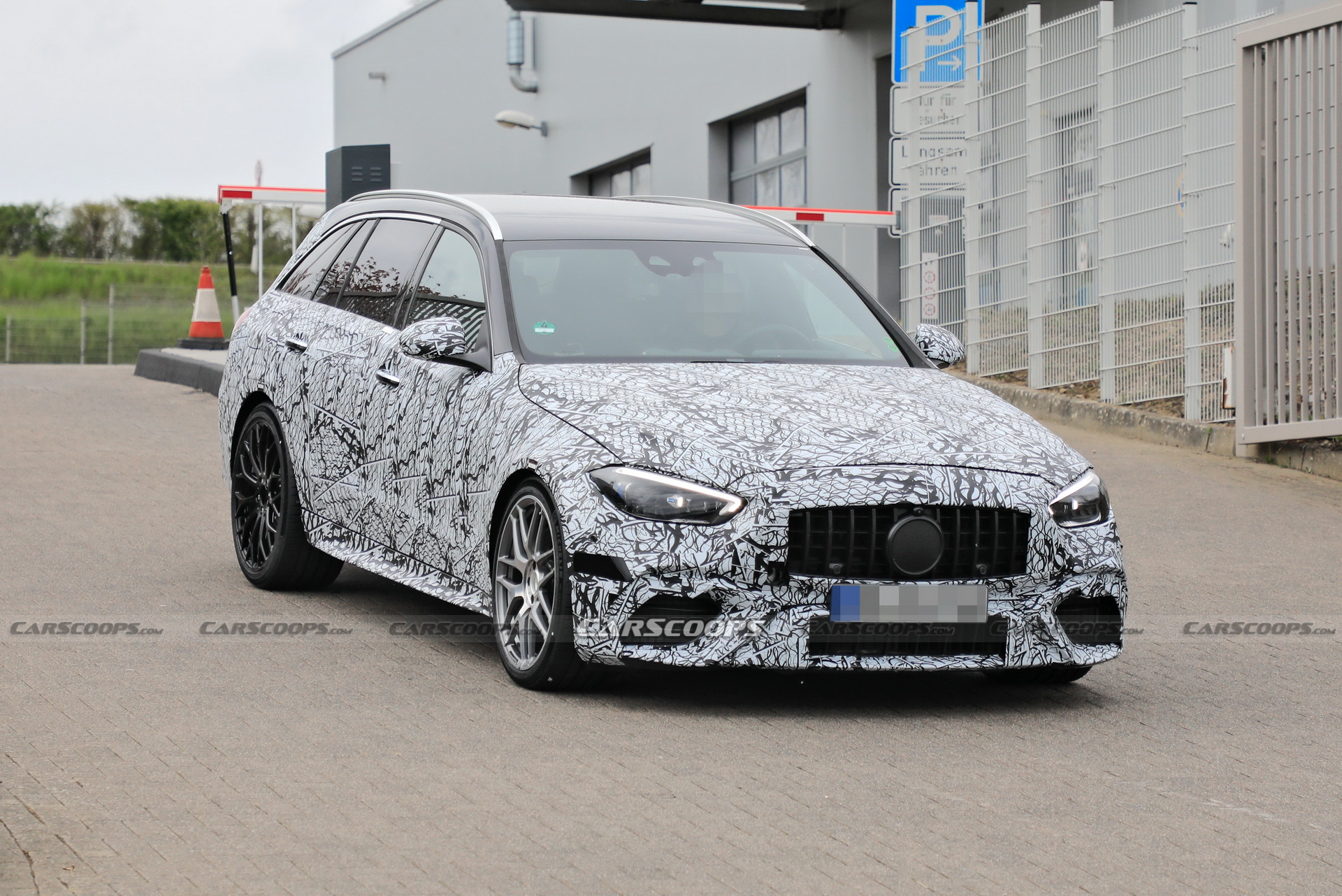 2022 Mercedes-AMG C63 Estate Ditches Some Of Its Camo