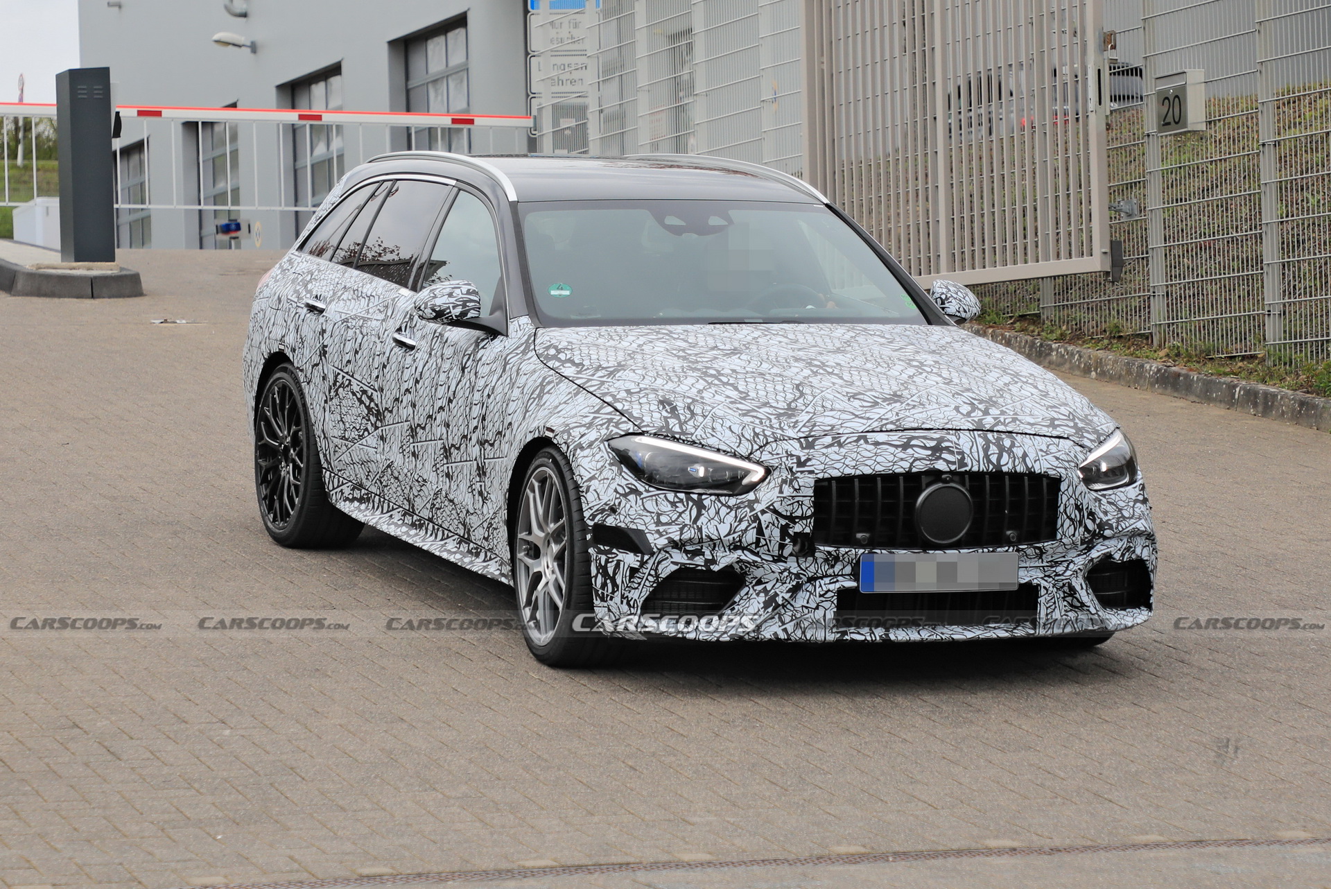 2022 Mercedes-AMG C63 Estate Ditches Some Of Its Camo