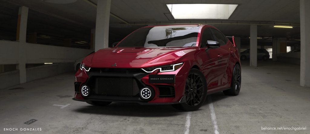 2023 Mitsubishi Lancer EVO XI: Designer's Renders Fuel Our Hopes | Carscoops