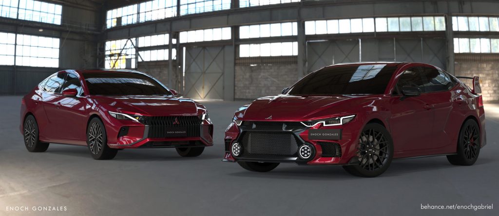 2023 Mitsubishi Lancer EVO XI: Designer's Renders Fuel Our Hopes | Carscoops