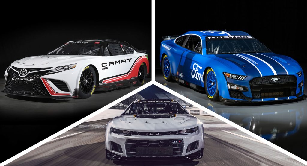  Next Gen Chevy Camaro, Ford Mustang And Toyota Camry Unveiled For NASCAR Cup Series
