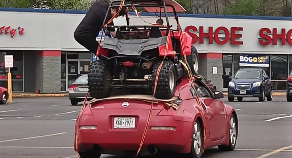  Need To Transport A UTV? Well, How About Using A Nissan 350Z?