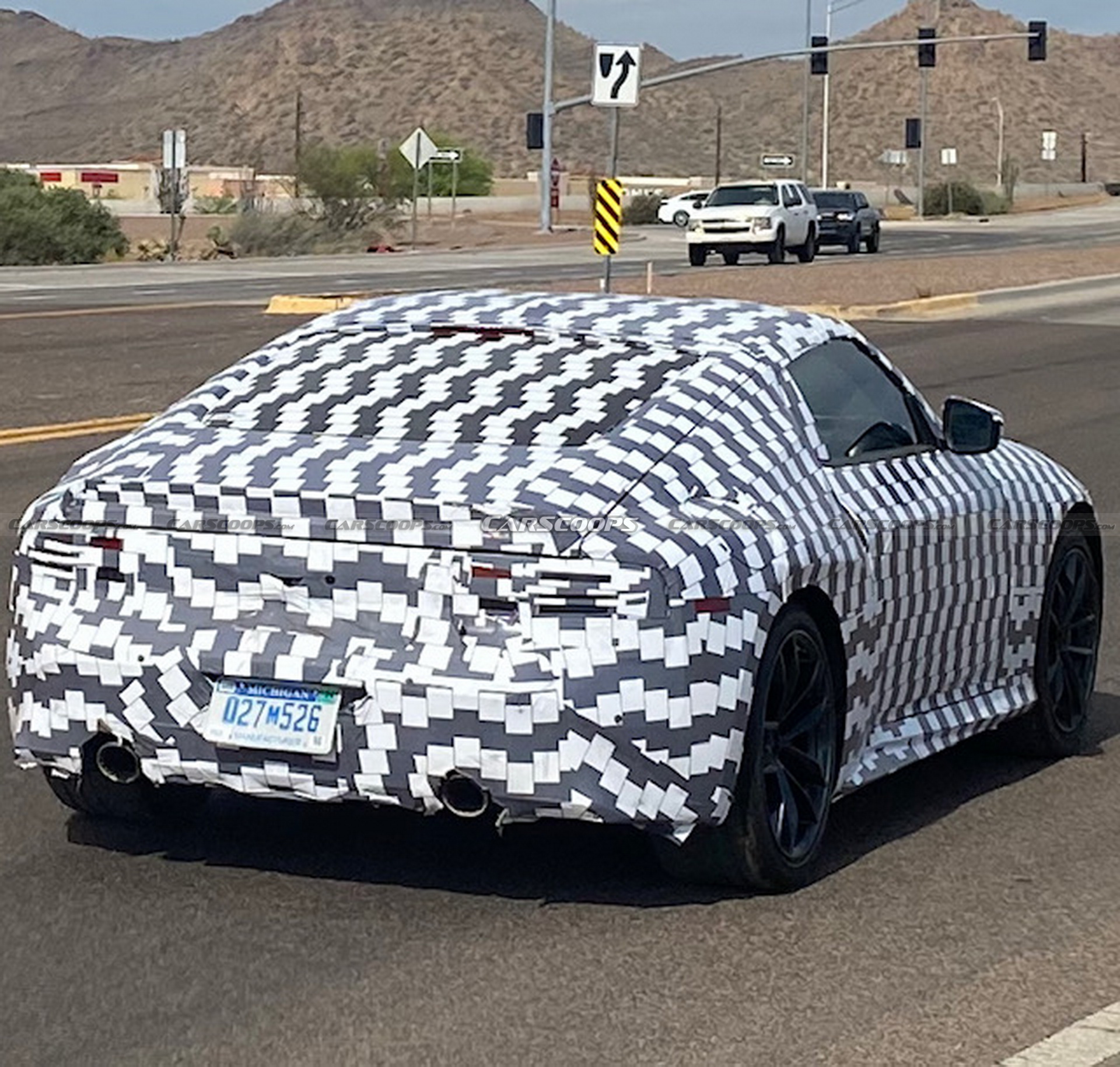 U Spy The All-New 2022 Nissan Z Testing In Phoenix