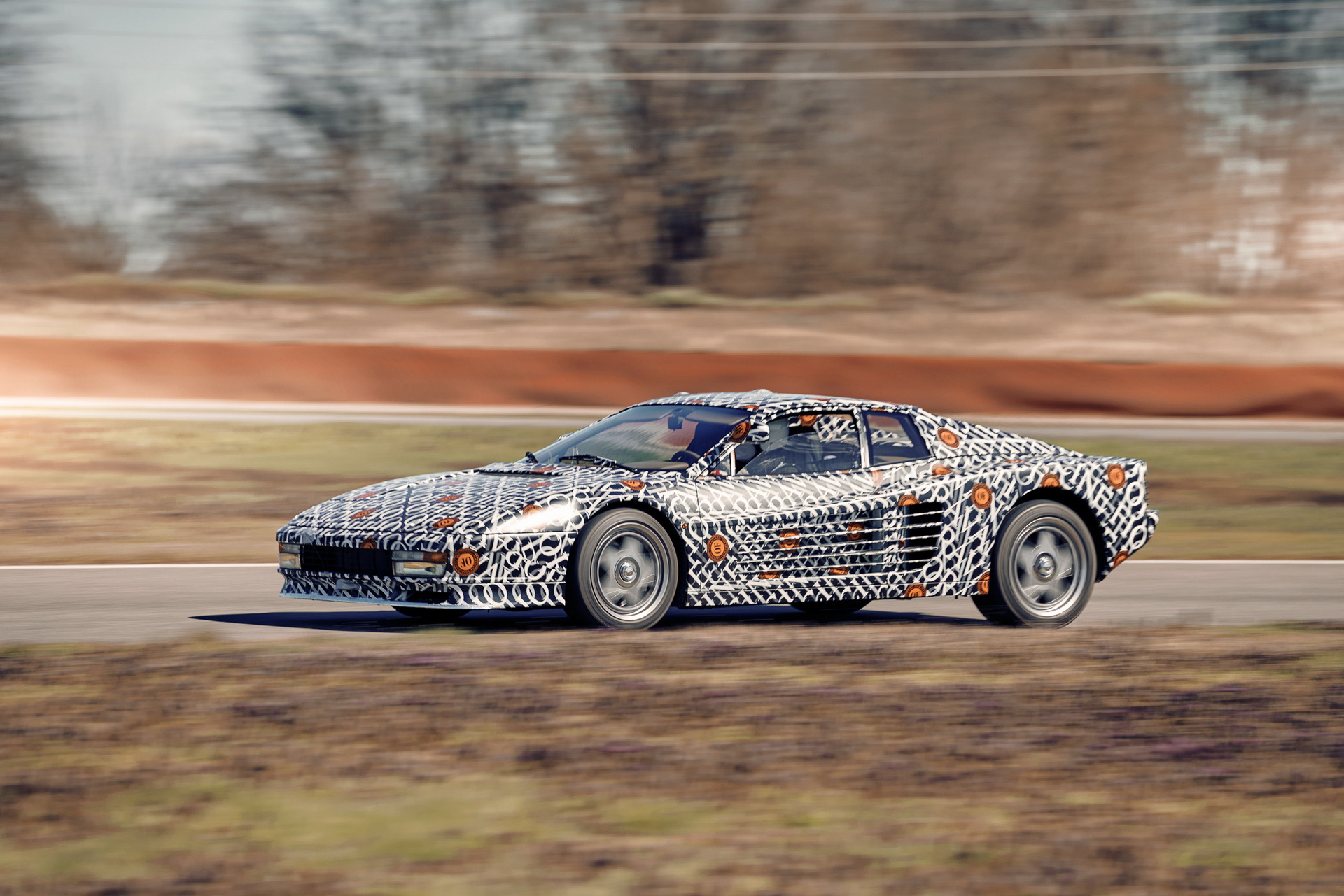 The Ferrari Testarossa Will Get To Sing At 9,000 RPM Thanks To Officine Fioravanti